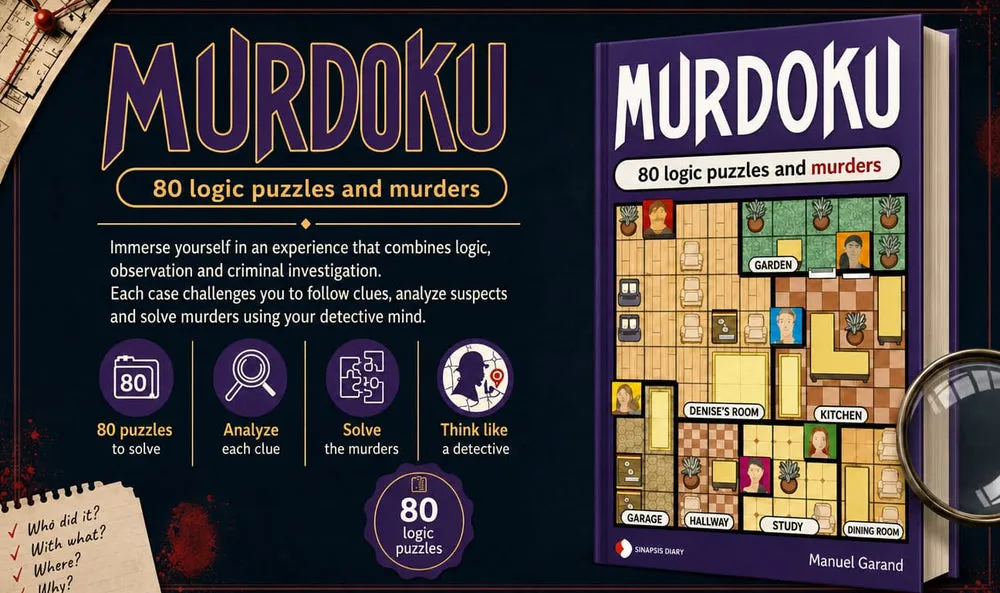 Murdoku: 80 logic and murder puzzles
