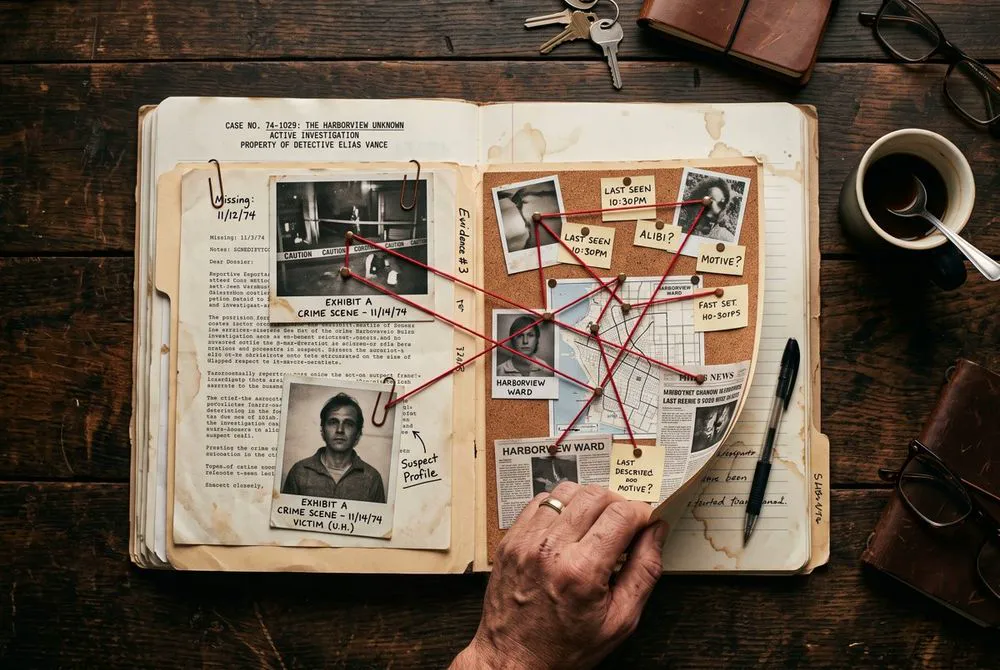 True Unsolved Cases — open the file